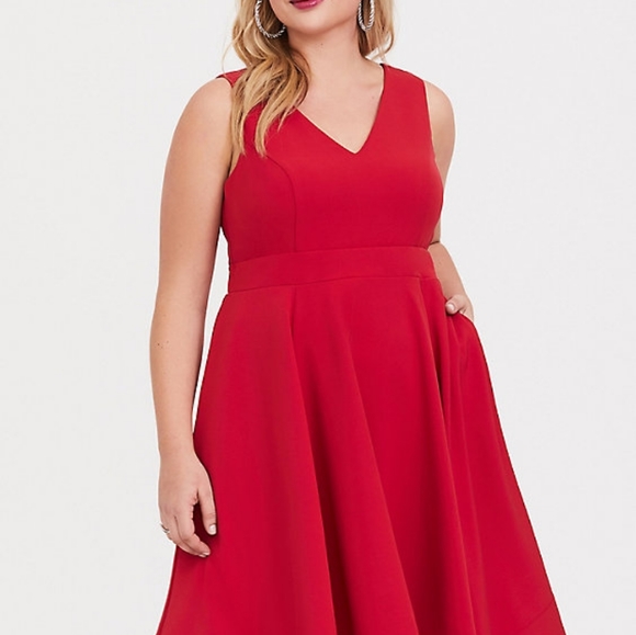 red dress size 20